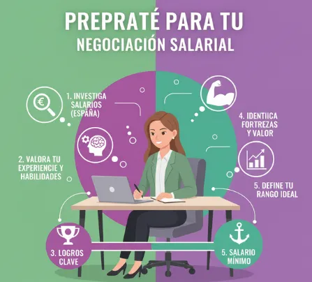 ¿Cómo prepararte para la negociación salarial?
