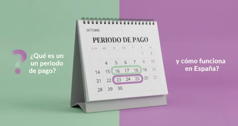 ¿Qué es un periodo de pago y cómo funciona en España?