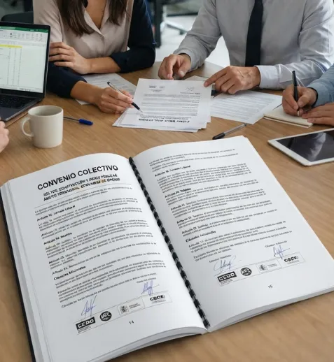 Papel de los convenios colectivos en las escalas salariales