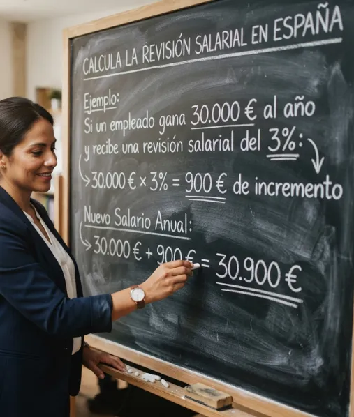 ¿Cómo se calcula la revisión salarial en España?
